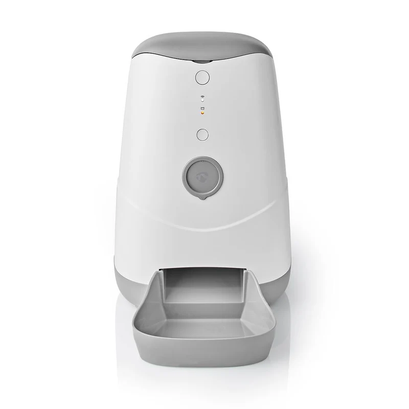 SmartLife Dierenvoeding Dispenser Automatische Voerbak Kat en Hond - Wi-Fi - 3.7l