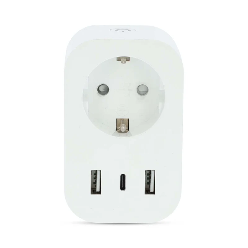SmartLife Slimme Stekker Wi-Fi - IP21 - Energiemeter