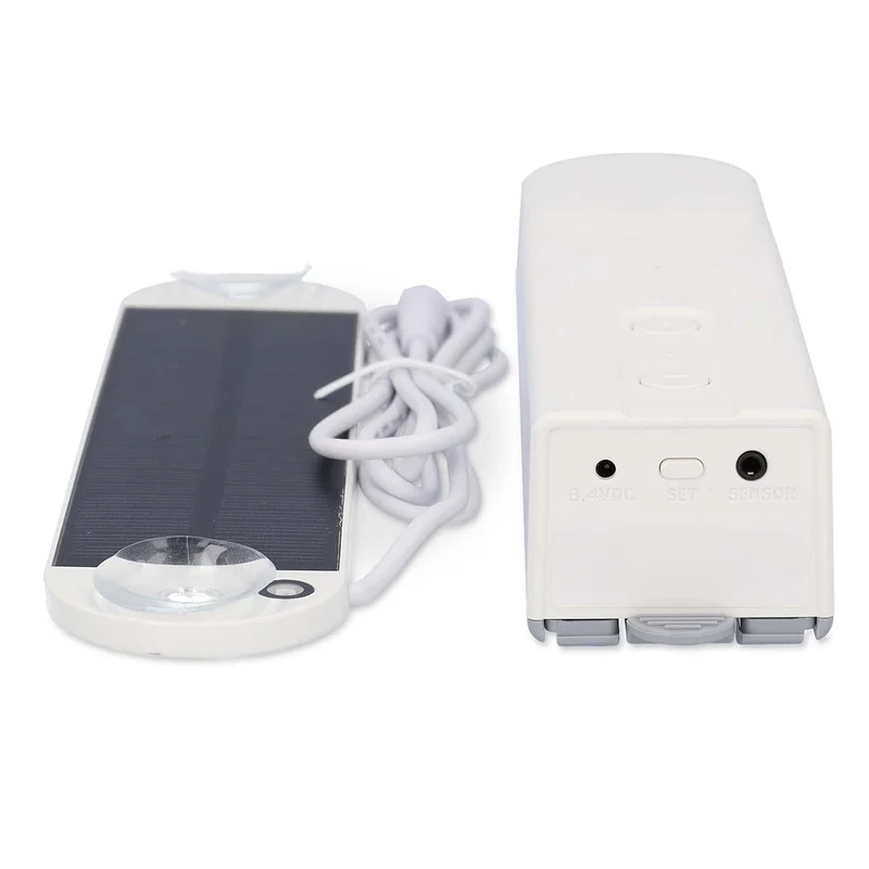 SmartLife Gordijnrobot Kabelsysteem - Paneelgordijnen / Rolgordijnen / Vouwgordijnen - Netvoeding / Solar Powered