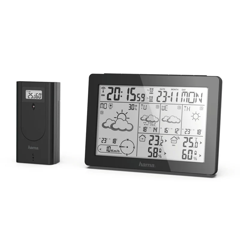 Hama Weather Forecast Center Meteotime , Black 186369