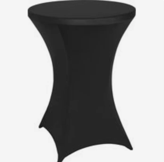 Benson Statafelhoes Stretch - Ø 80-85 cm - Zwart - Kreukvrij