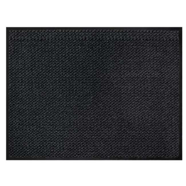 Benson Grote Schoonloopmat - 90 x 150 cm - Hoog Absorptievermogen - Antraciet