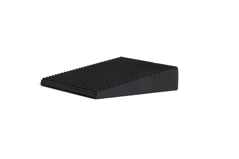 Benson Flexibele Deurwig – Zwart Rubber – 16 mm – Tot 100 kg