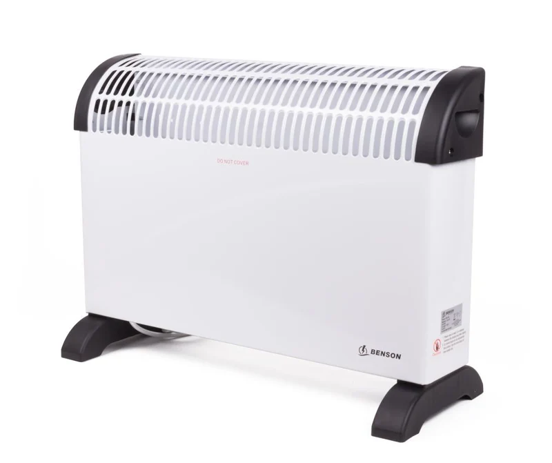 Benson Convector Heater – 750/1250/2000W – Wit – Middelgroot Model