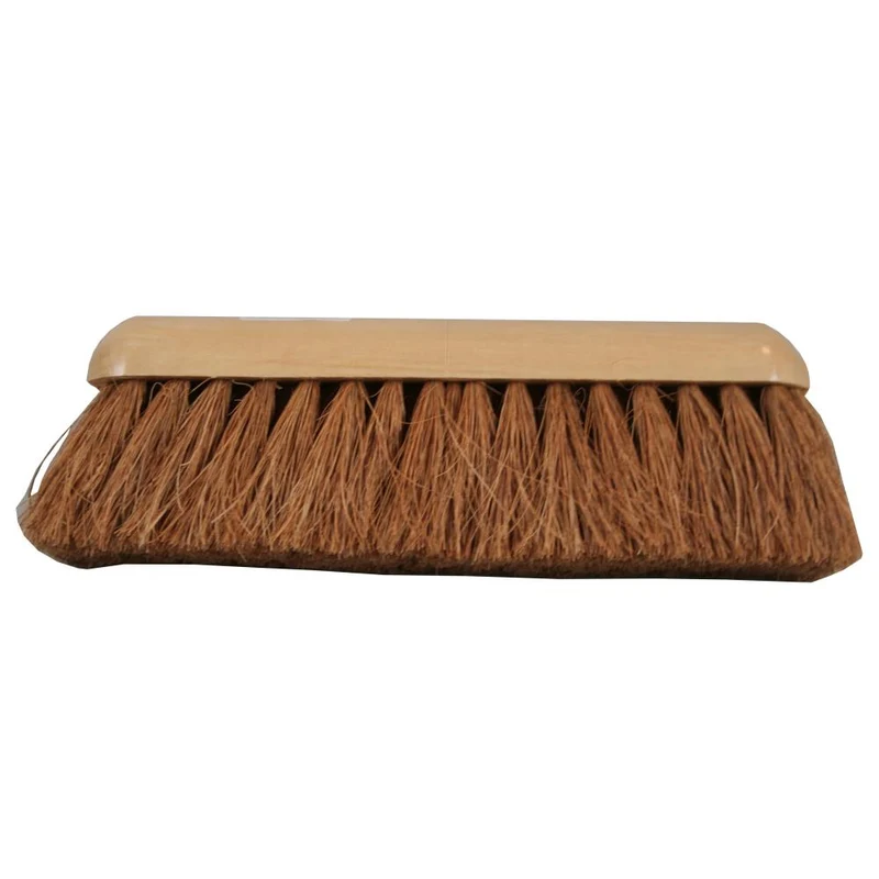 Benson Zaalbezem - 28 cm - Hout - Zachte Kokosvezel - Exclusief Steel