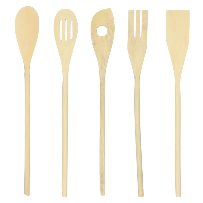 Benson Saladeset - 5-Delig - Bamboe Hout - Stijlvol & Duurzaam