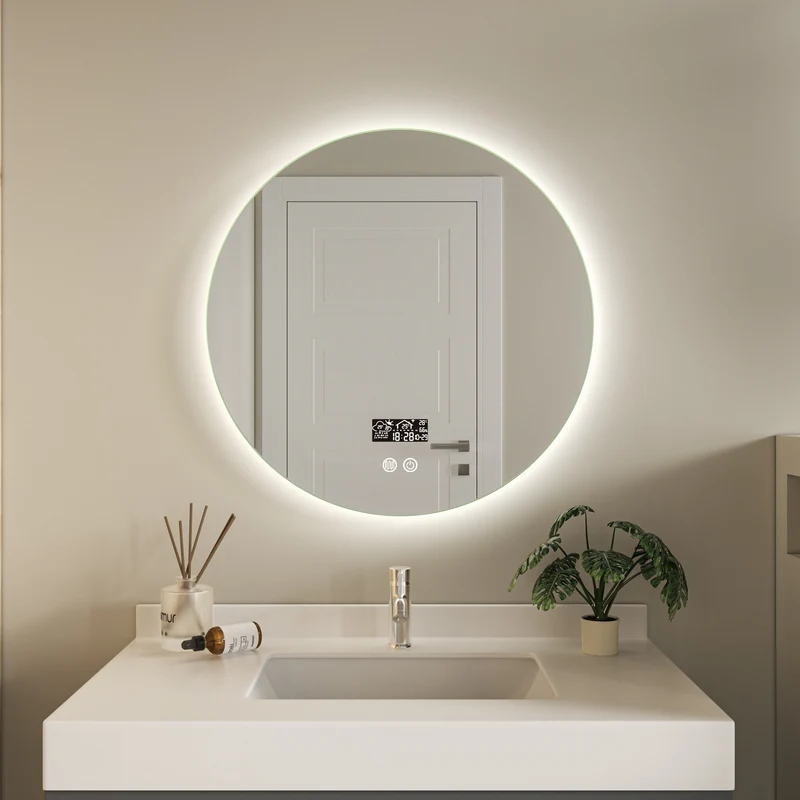 Smart Spiegel Rond Frameloos 80cm