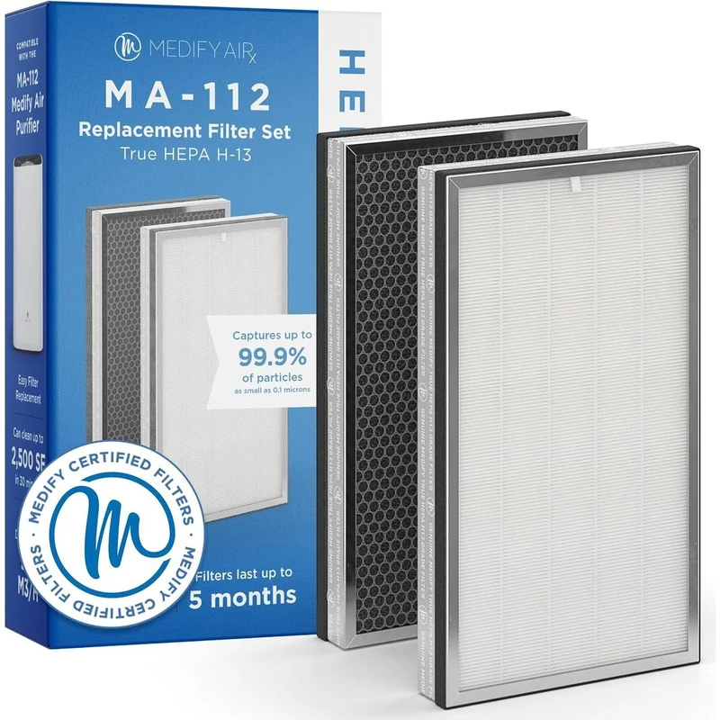 Medify Air MA-112 Vervangingsfilters – HEPA H13 – 1 Set