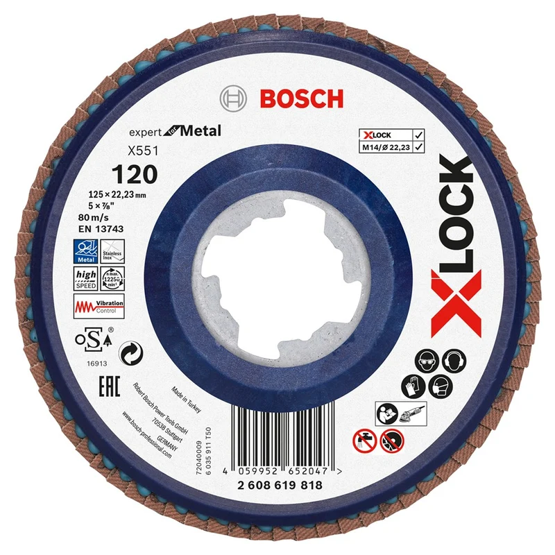 Bosch LAMELLENSCHIJF 125, G120 KUNSTSTOF | XLK