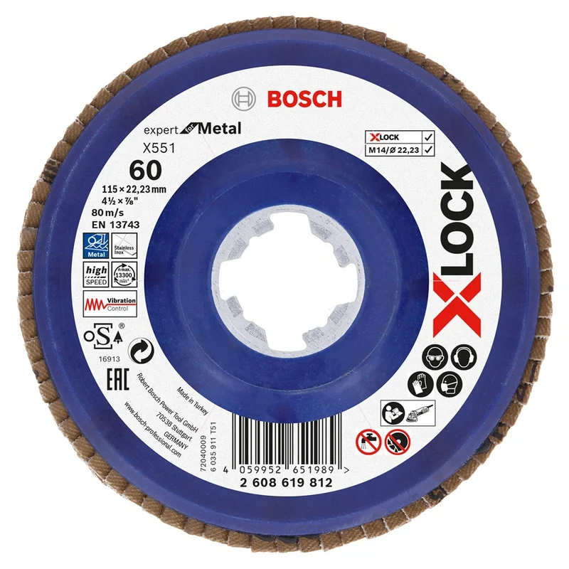 Bosch LAMELLENSCHIJF 115, G60 KUNSTSTOF | XLK