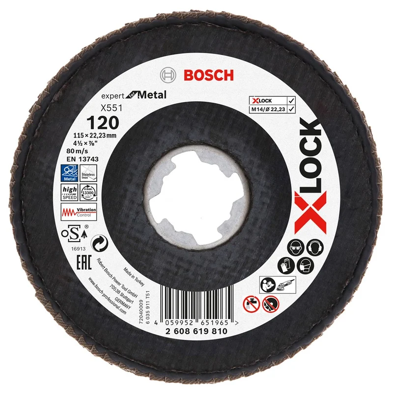 Bosch LAMELLENSCHIJF 115, G120 FIBER / XLK