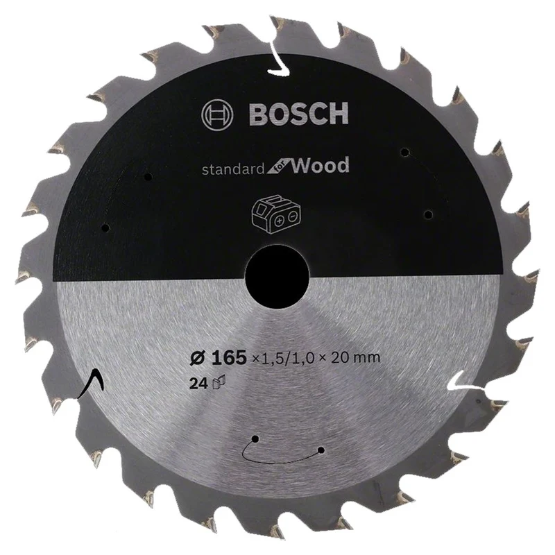 Bosch BLAD ACCU STAND. WOOD 254X30X2,2/1,6 24T