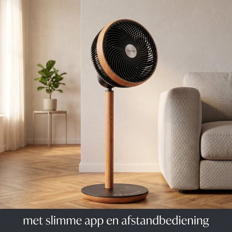 Clean Air CA-408 Smart Wood design circulator ventilator