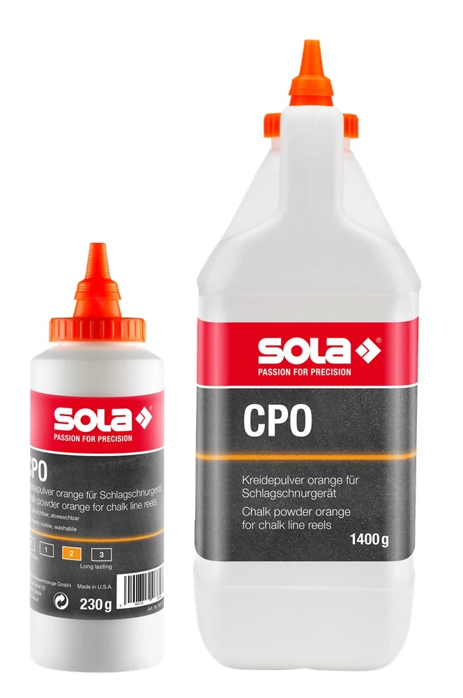 SOLA Slaglijnpoeder oranje CPO230 230gr.