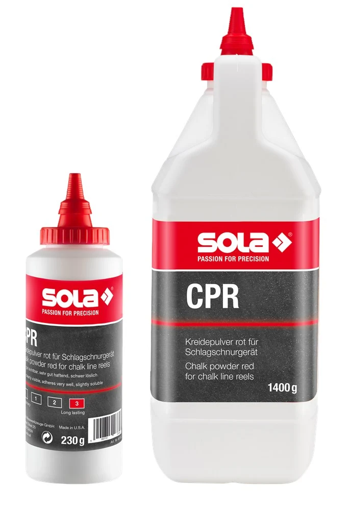 SOLA Slaglijnpoeder rood CPR230 230gr.