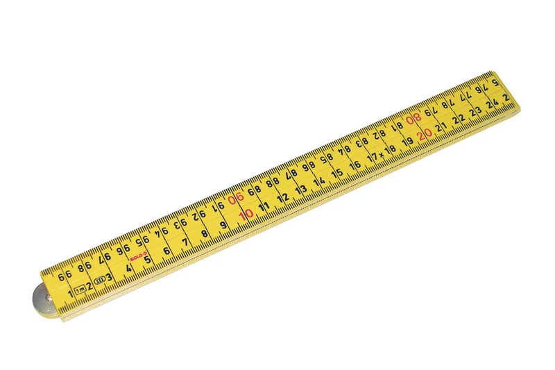 SOLA timm.duimstok ks geel 1m 4dlg