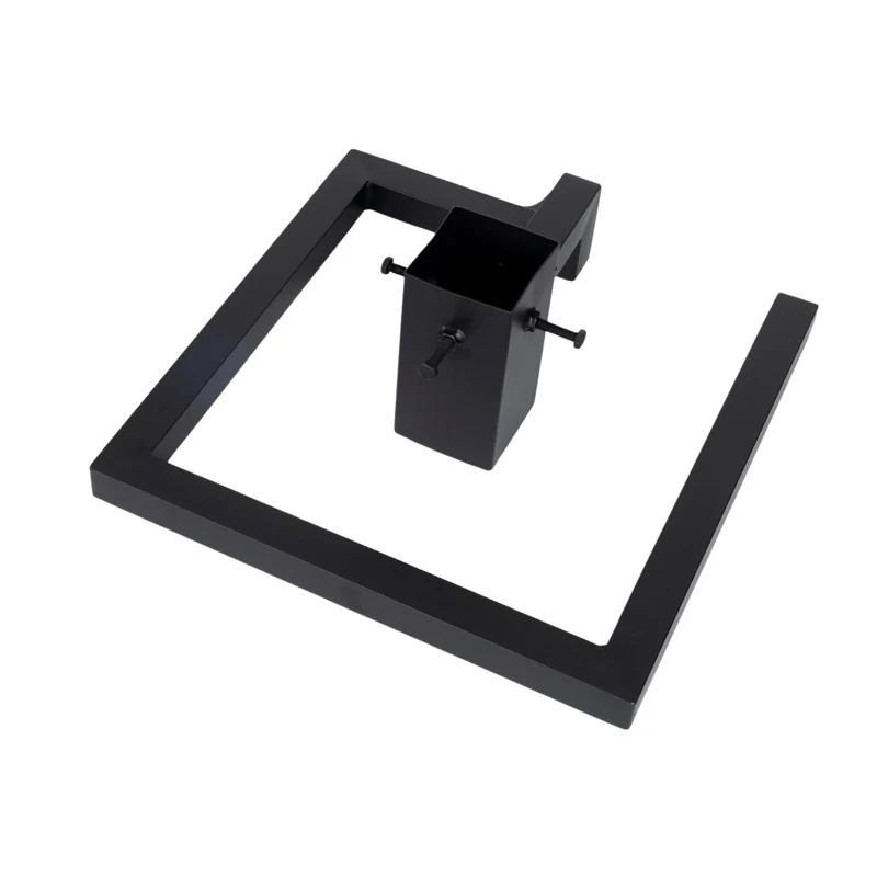 Novatom - Kerstboomvoet / metalen standaard voor kerstboom - 50cm - zwart