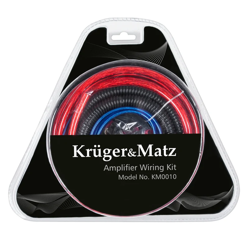 Montageset voor autoversterker Kruger&Matz KM0010