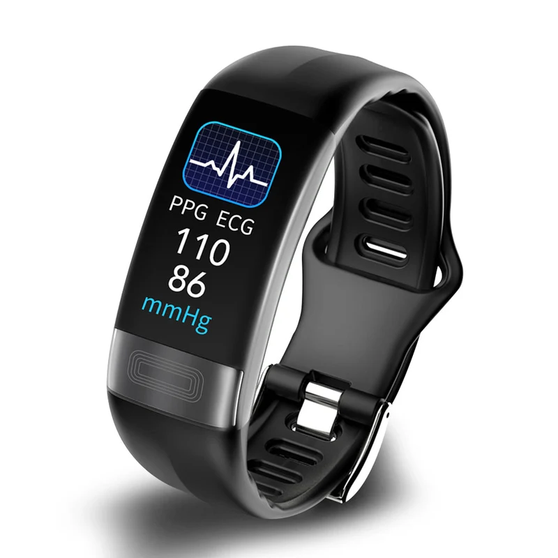 Unisex Slimme Armband met ECG, Hartslag & Bloeddruk Monitor