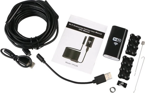 Waterdichte Wifi Endoscoop - IOS Andriod - 5 Meter - Draadloos