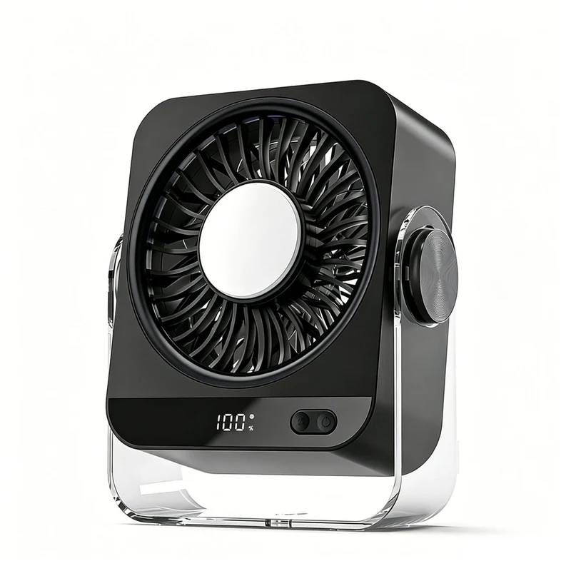BreezeTouch Tafelventilator met Touchbediening en Meerdere Snelheden