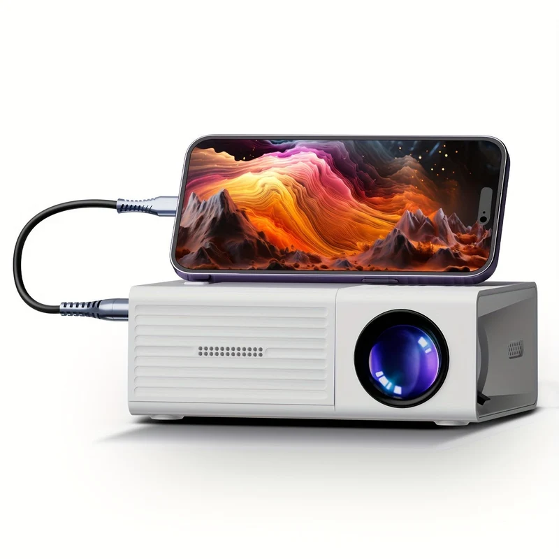Compacte Thuisbioscoopprojector | 3000 Lumen | Overal Films Kijken