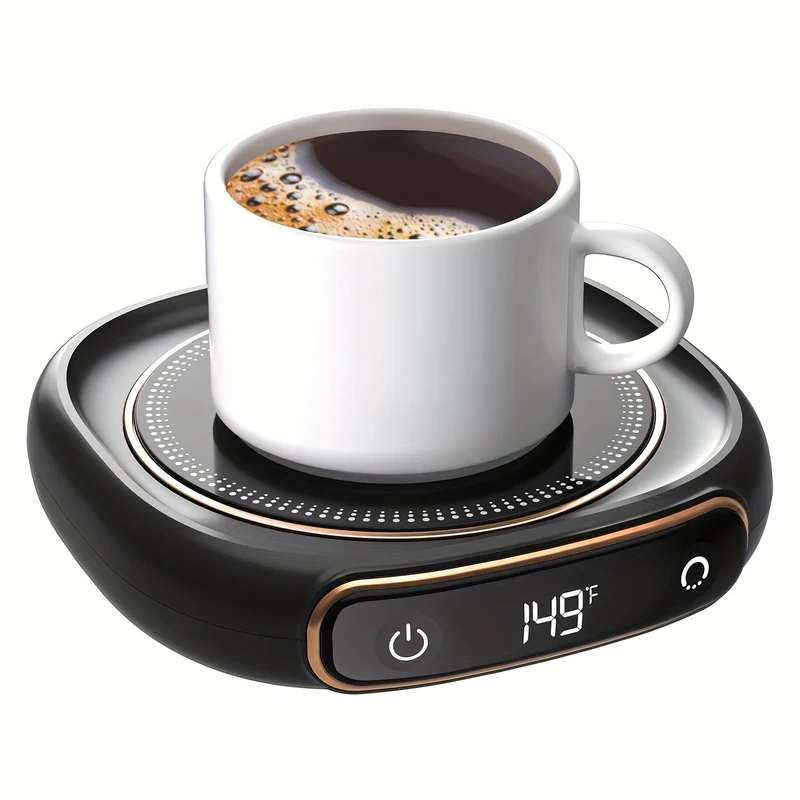 WarmMok USB Bekerverwarmer met Instelbare Temperatuur voor Bureau