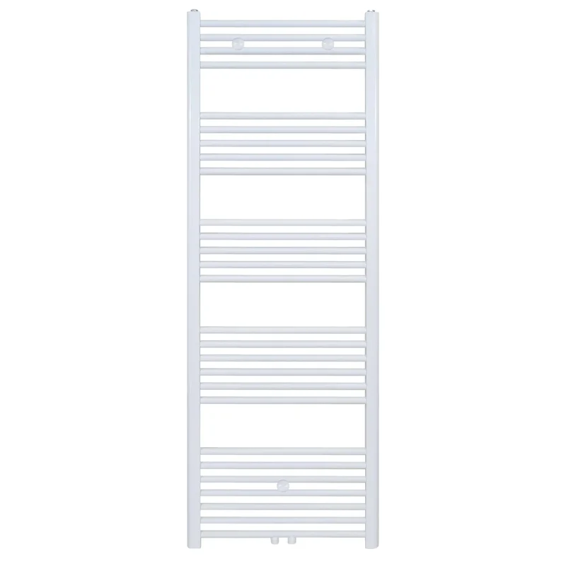Handdoek verwarming Wit SaniSupreme Krylo 160x40cm 614 W Aansluiting midden