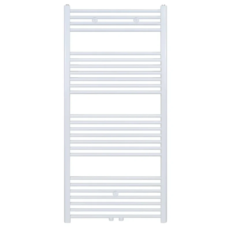 Handdoek verwarming Wit SaniSupreme Zento 140x60cm 754 W Aansluiting midden