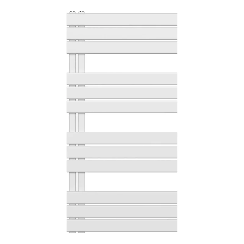 Handdoek verwarming Wit SaniSupreme Rovano 120x60cm 681 W Aansluiting Links