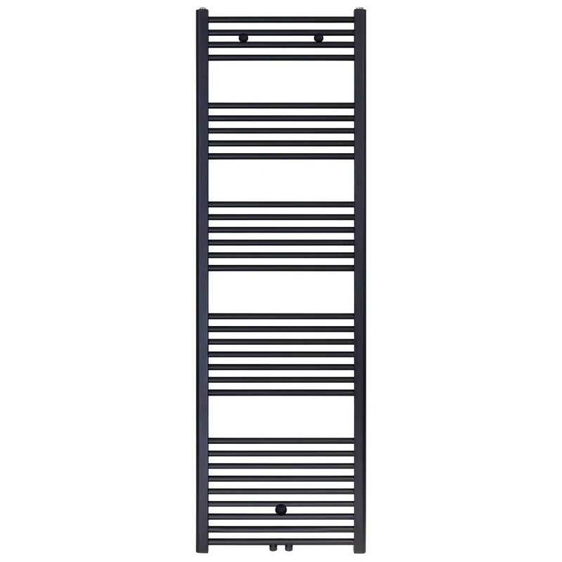 Badkamer Radiator Handdoekverwarming 1800 x 600 944 W Blackline Serano mat zwart