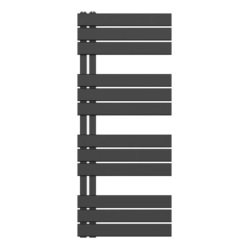 Badkamer Radiator PremiumLine Bravio Handdoekverwarming 1200 x 500 593W Mat Zwart