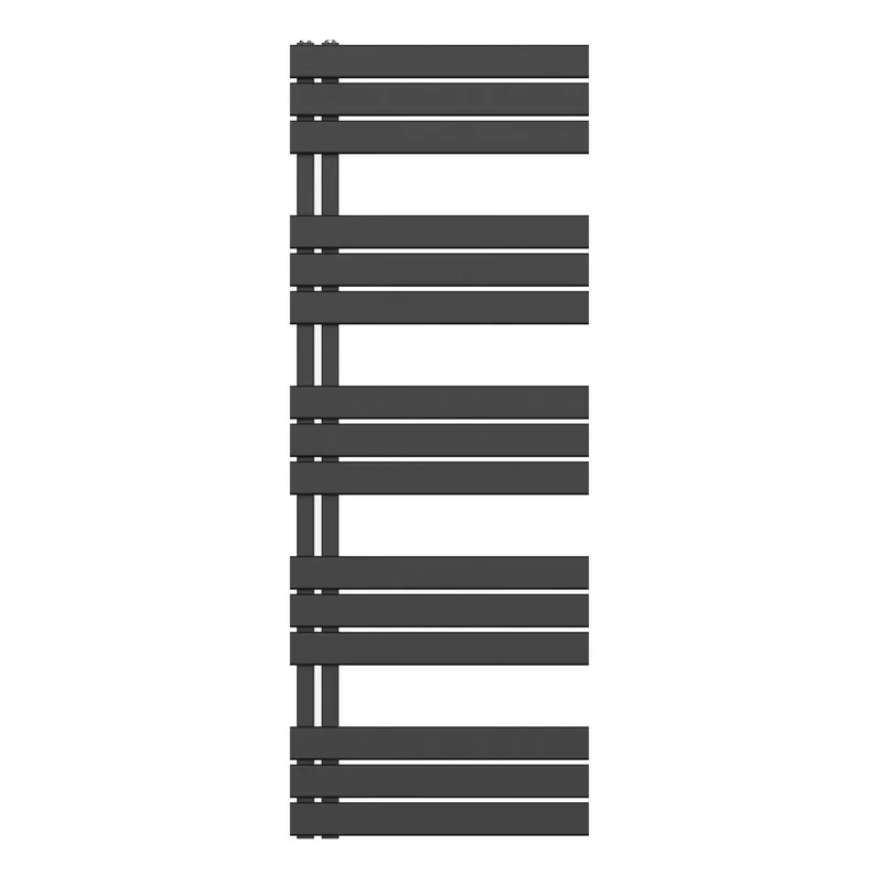 Badkamer Radiator PremiumLine Mirano Handdoekverwarming 1600 x 600 Mat Zwart