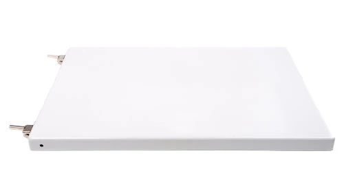 Lock till vedspis typ 144 vit