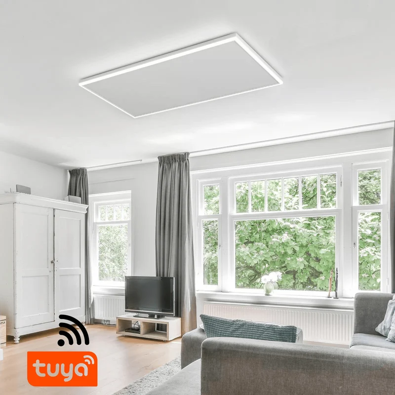 Infrarood paneel Monza WIFI met LED verlichting - 700 Watt - 63 x 108 cm (FSK)