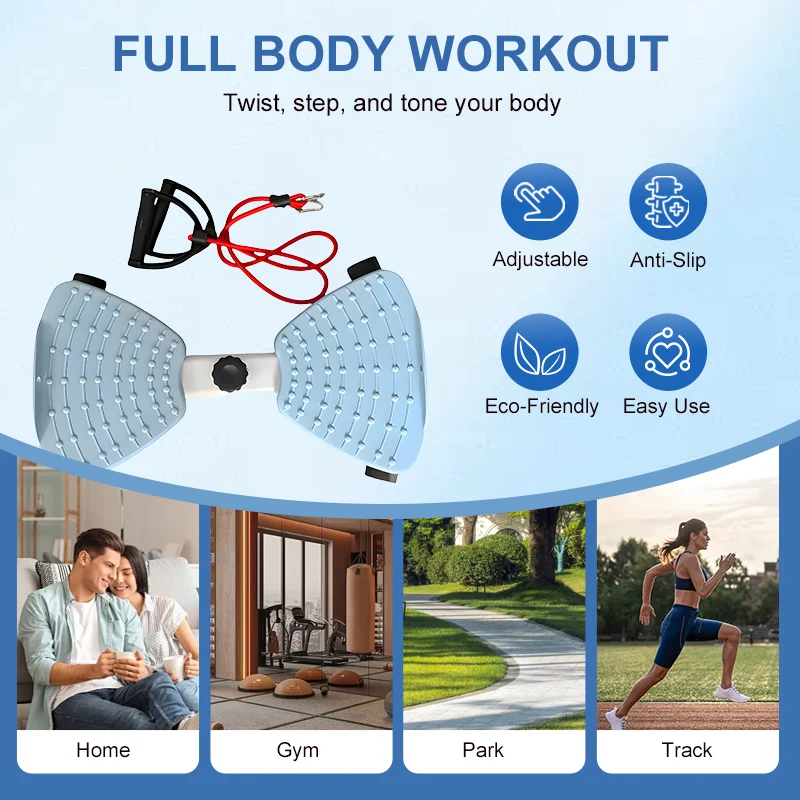 CardioTwister - Compacte Cardio- En Taille Twister Opleiding