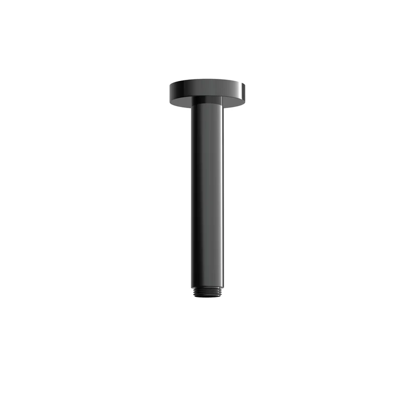 Hotbath CB452 plafondbuis 15cm - Gepolijst Zwart PVD
