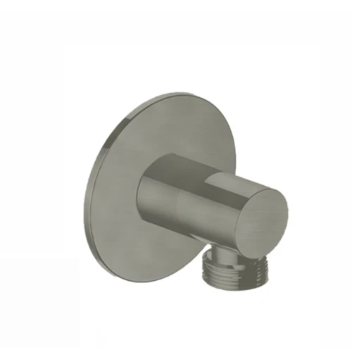 Hotbath Cobber M517 wanduitlaat Geborsteld Nikkel