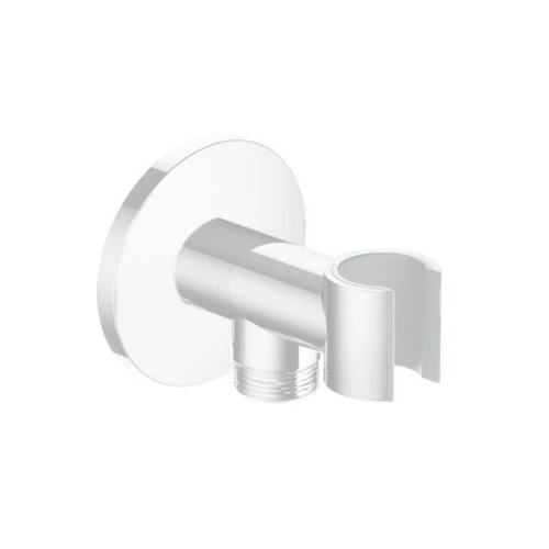 Hotbath Cobber M515 wandsteun + uitlaat - Mat Wit