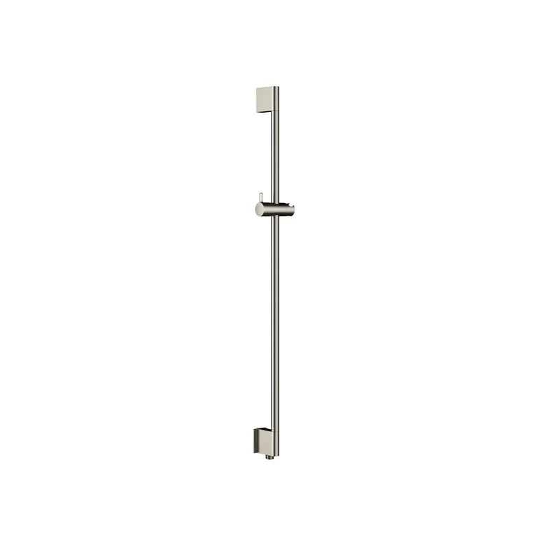 Hotbath Mate M305 glijstang 90cm ABS kunststof met geïntegreerde uitlaat - Geborsteld Nikkel
