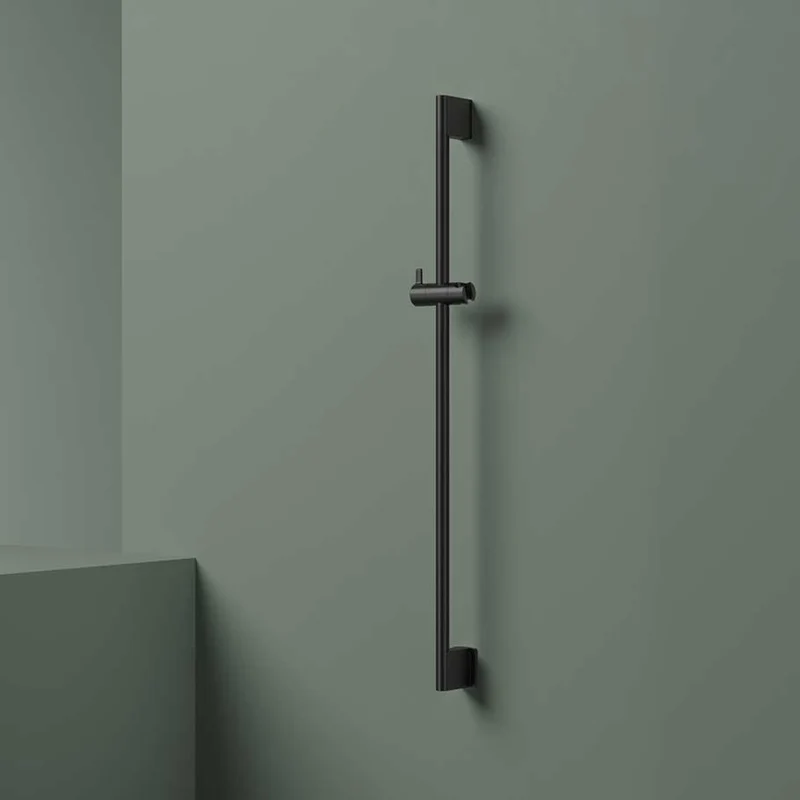 Hotbath Mate M306 glijstang 90cm ABS kunststof - Geborsteld Zwart PVD