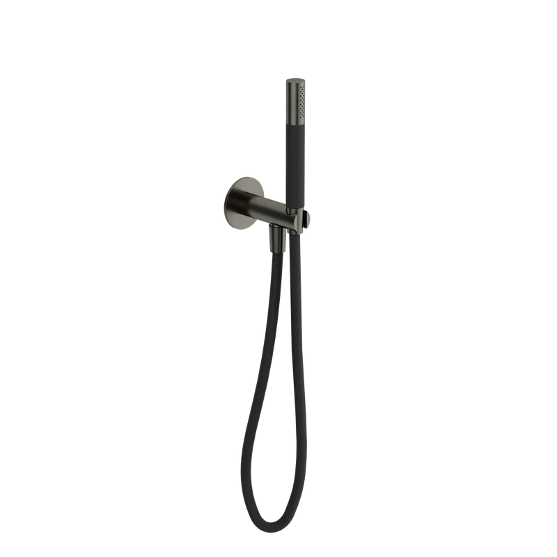 Hotbath Cobber CB7502 handdoucheset met uitlaat - Verouderd IJzer