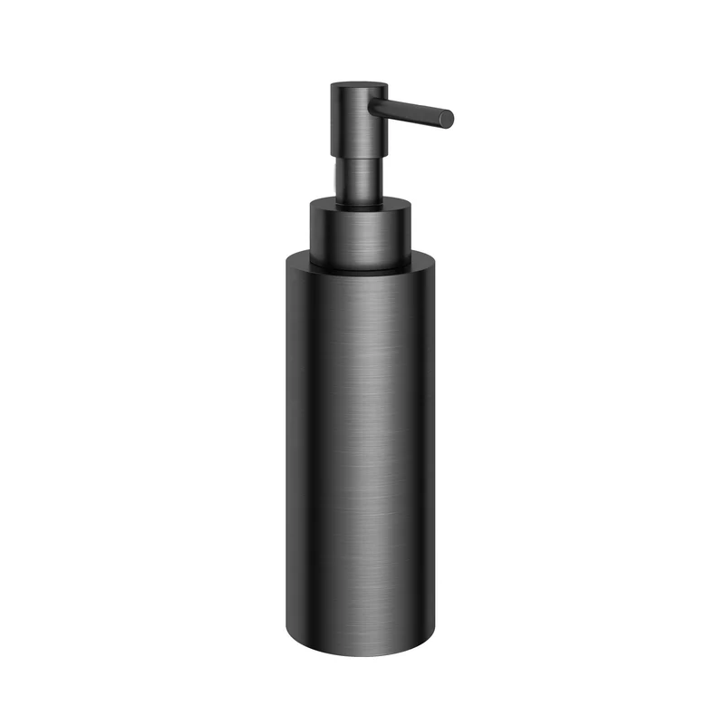 Hotbath &More BAA10 zeepdispenser vrijstaand - Geborsteld Gunmetal PVD