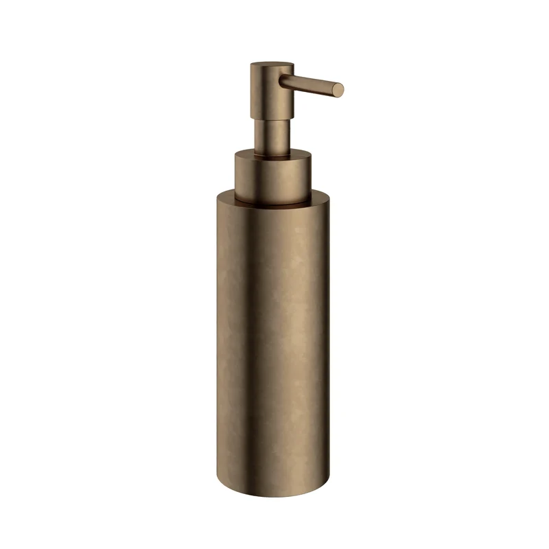 Hotbath &More BAA10 zeepdispenser vrijstaand - Verouderd Messing