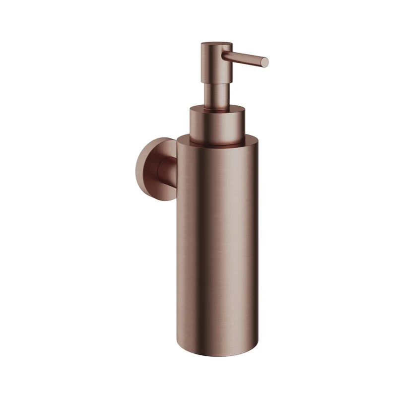 Hotbath &More BAA09 zeepdispenser wandmodel - Geborsteld Koper PVD