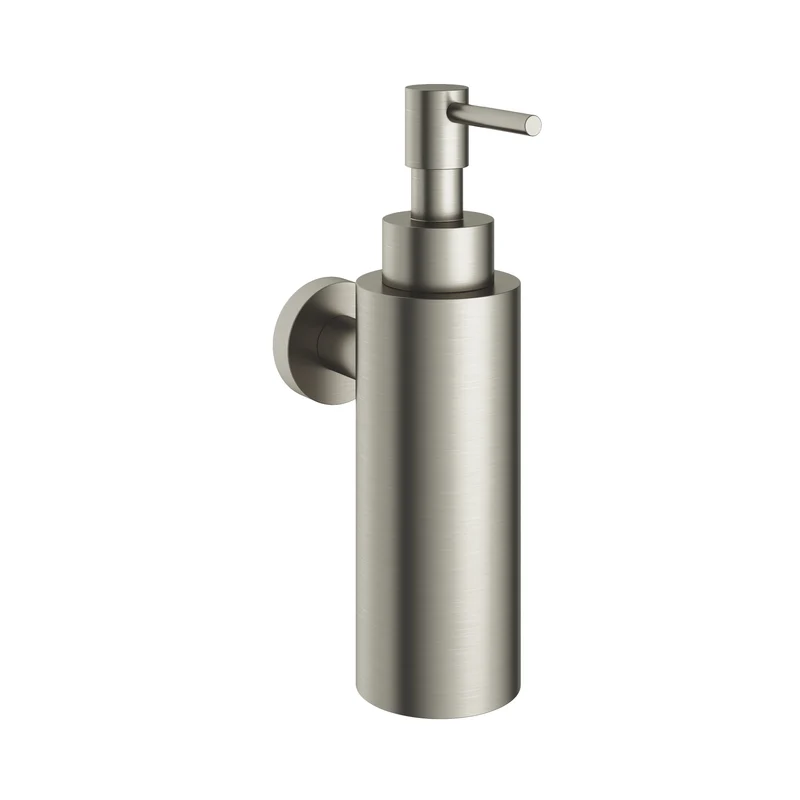 Hotbath &More BAA09 zeepdispenser wandmodel - Geborsteld Nikkel