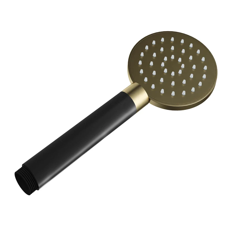 Hotbath Cobber M355 handdouche rond - Geborsteld Messing