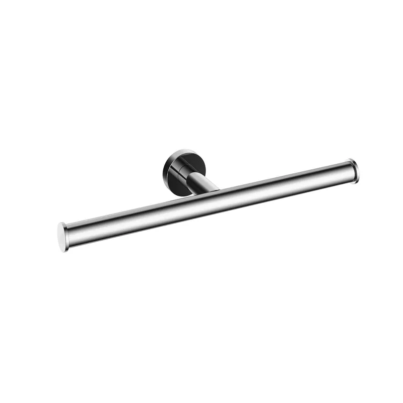 Hotbath &More BAA05 dubbele toiletrolhouder - Geborsteld Gunmetal PVD