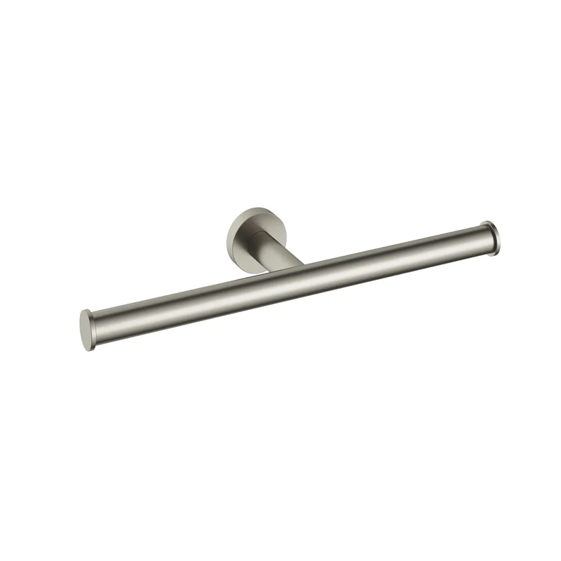 Hotbath &More BAA05 dubbele toiletrolhouder - Geborsteld Nikkel
