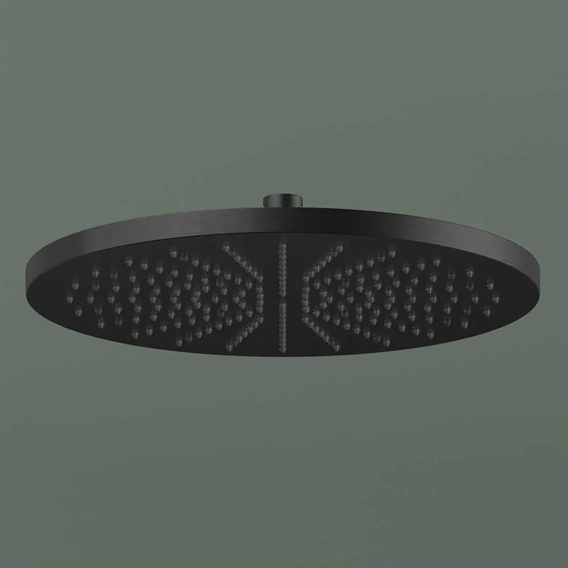 Hotbath M106 hoofddouche 30cm - Geborsteld Zwart PVD